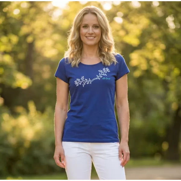 Damen-T-Shirt ALTISPORT ALW128122 KÖNIGSBLAU 