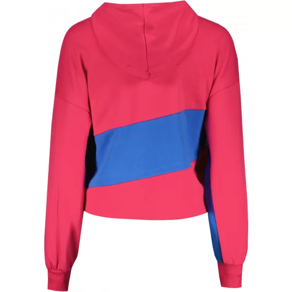  Crop-Top-Sweatshirt für Damen PUMA INTL HOODIE TR 531649-14 ROTE BETE LILA 