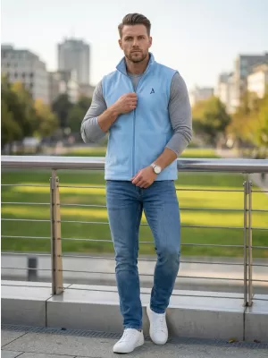 Fleeceweste für Herren ALTISPORT ALM002518 AZURBLAU