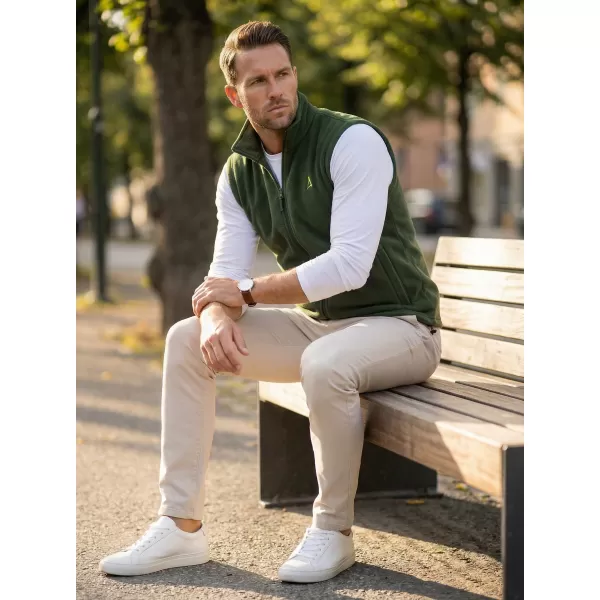  Fleeceweste für Herren ALTISPORT ALM002518 FLASCHENGRÜN 