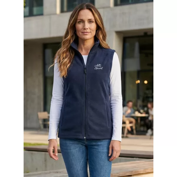  Fleeceweste für Damen ALTISPORT ALW056518 NAVY BLAU 