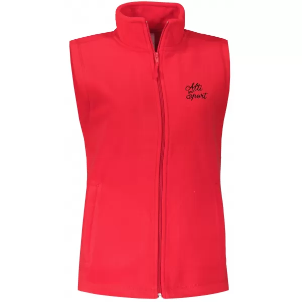  Fleeceweste für Damen ALTISPORT ALW056518 ROT 
