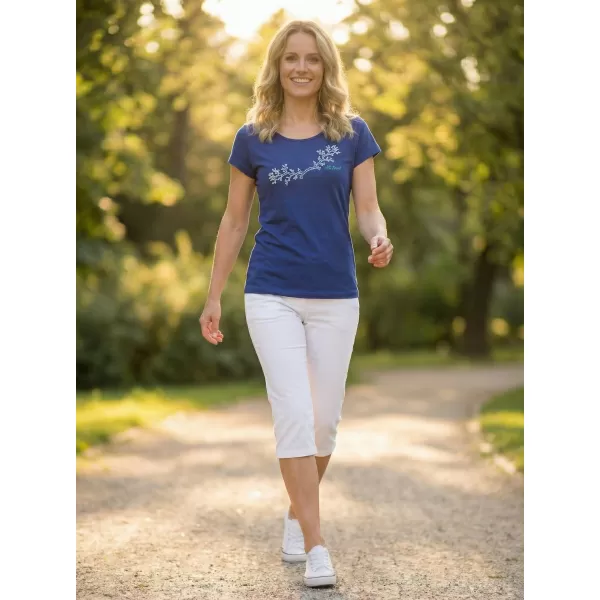  Damen-T-Shirt ALTISPORT ALW128122 KÖNIGSBLAU 