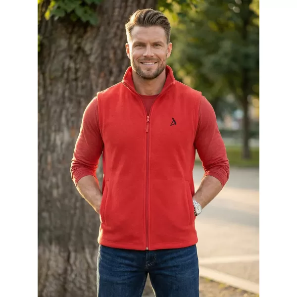  Fleeceweste für Herren ALTISPORT ALM002518 ROT 