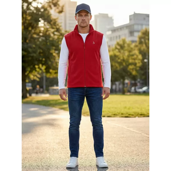  Fleeceweste für Herren ALTISPORT ALM002518 BURGUND 