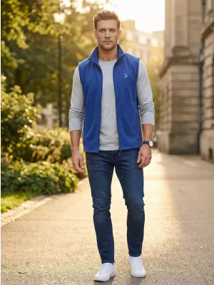 Fleeceweste für Herren ALTISPORT ALM002518 KÖNIGSBLAU