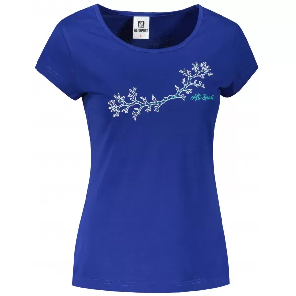  Damen-T-Shirt ALTISPORT ALW128122 KÖNIGSBLAU 