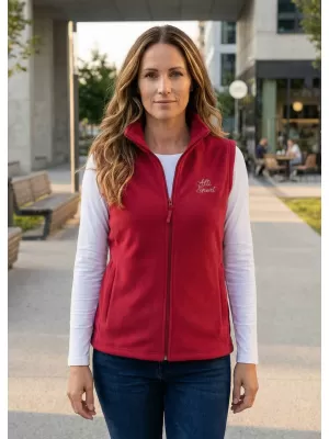 Fleeceweste für Damen ALTISPORT ALW056518 BURGUND