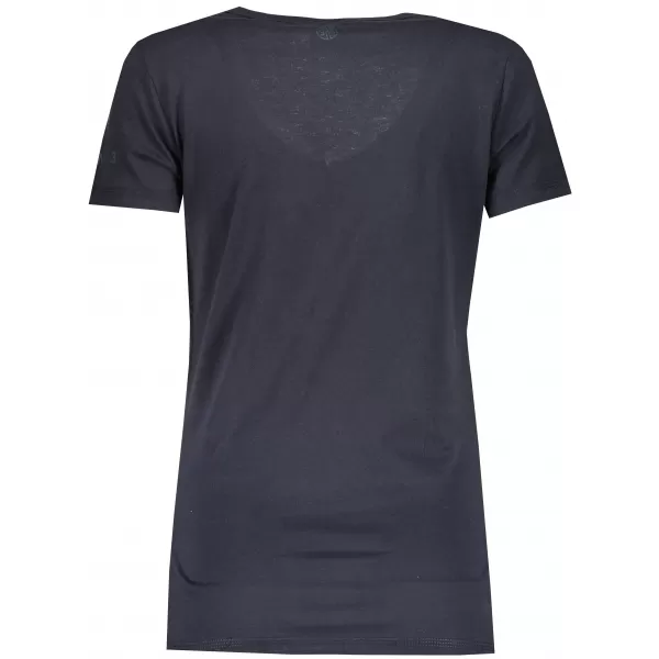  Frauen t -Shirt mit kurzen Ärmeln SAM 73 UNA WT 866 BLAU 