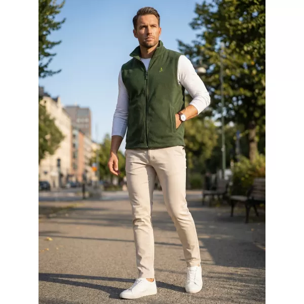  Fleeceweste für Herren ALTISPORT ALM002518 FLASCHENGRÜN 