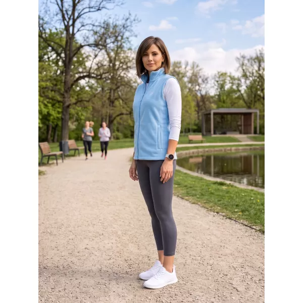  Fleeceweste für Damen ALTISPORT ALW002518 AZURBLAU 