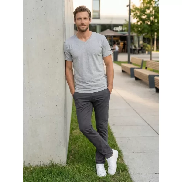  Herren t -Shirt mit kurzen Ärmeln SAM 73 BLANE MT 807 GRAU 