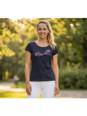 Damen-T-Shirt ALTISPORT ALW128122 NAVY BLAU