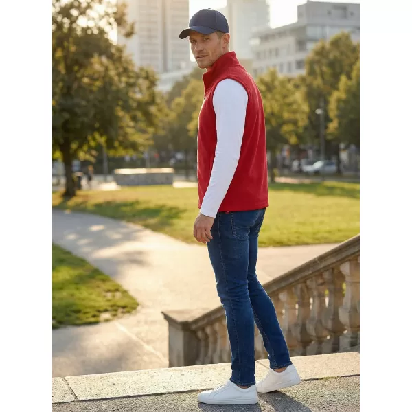  Fleeceweste für Herren ALTISPORT ALM002518 BURGUND 