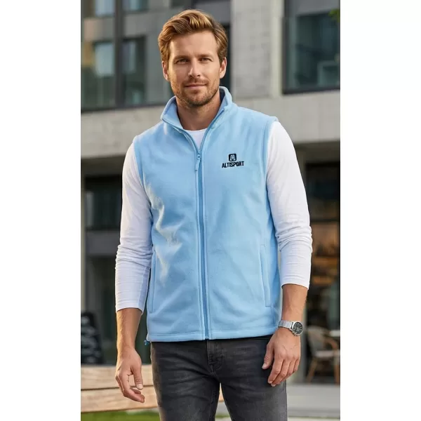  Fleeceweste für Herren ALTISPORT ALM006518 AZURBLAU 