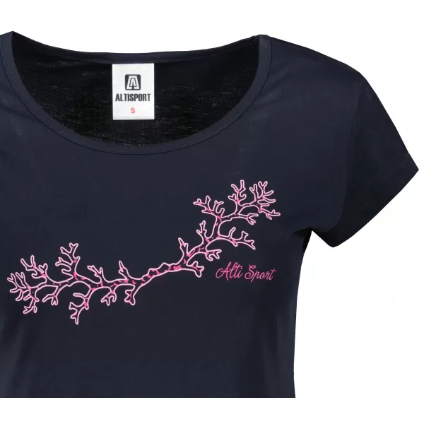  Damen-T-Shirt ALTISPORT ALW128122 NAVY BLAU 