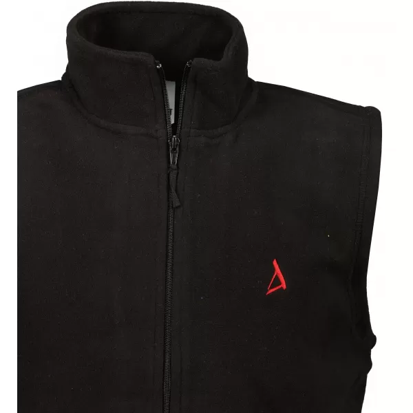  Fleeceweste für Herren ALTISPORT ALM002518 SCHWARZ UND ROT 