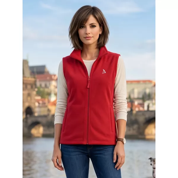  Fleeceweste für Damen ALTISPORT ALW002518 BURGUND 