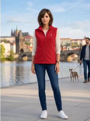 Fleeceweste für Damen ALTISPORT ALW002518 BURGUND