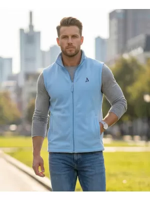 Fleeceweste für Herren ALTISPORT ALM002518 AZURBLAU