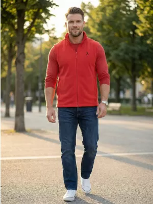 Fleeceweste für Herren ALTISPORT ALM002518 ROT