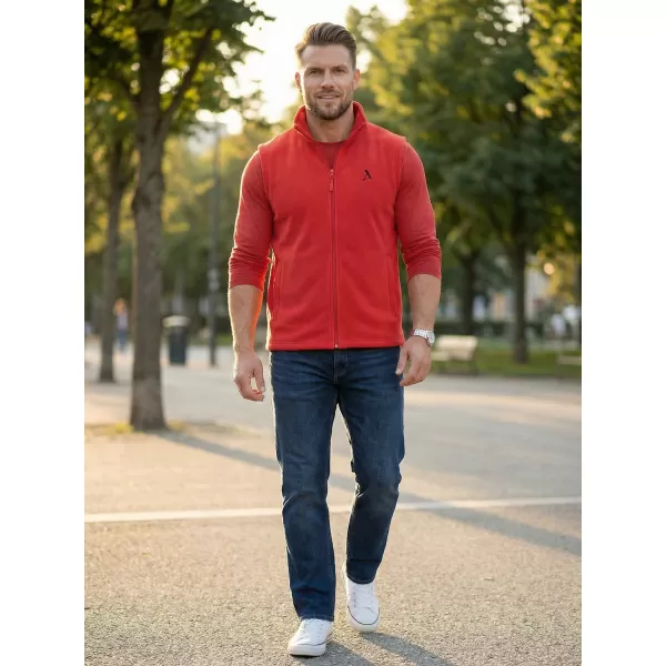  Fleeceweste für Herren ALTISPORT ALM002518 ROT 