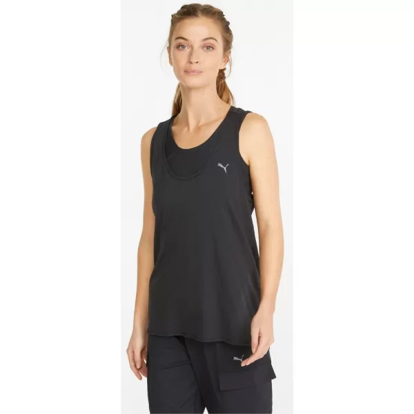  Damen-Tanktop PUMA STUDIO FOUNDATION RELAXED TANK 521605-01 PUMA SCHWARZ 