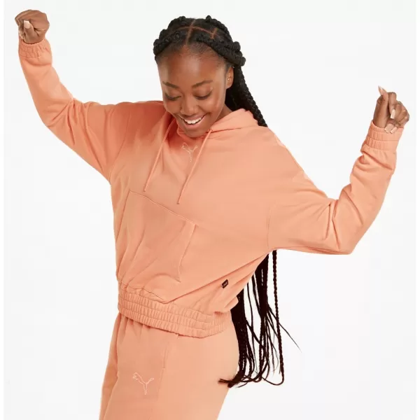  Damen-Sweatshirt PUMA HER HOODIE TR 847095-28 PFIRSICHROSA 