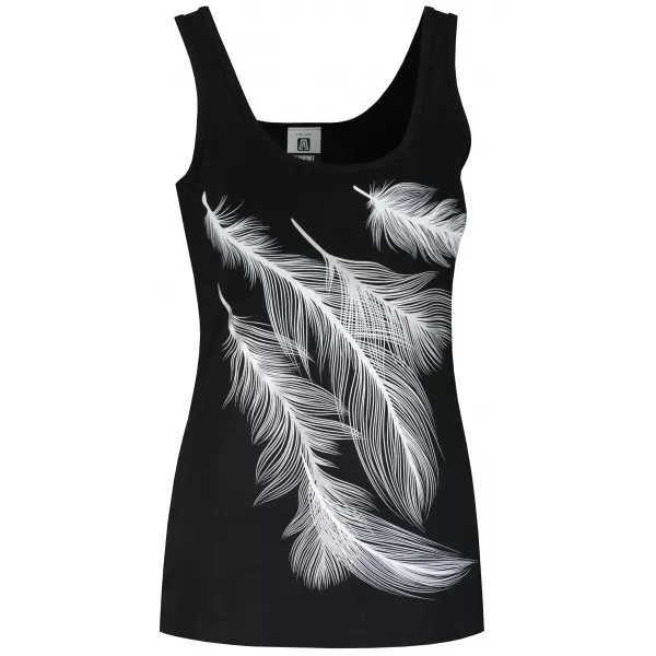  Damen-Tanktop ALTISPORT CARRYOVER ALW112136 SCHWARZ UND SILBER 