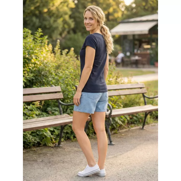  Damen-T-Shirt ALTISPORT ALW146122 NAVY BLAU 