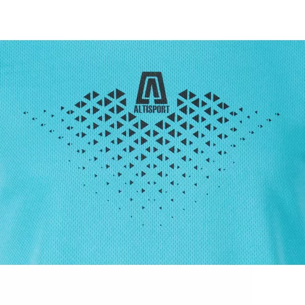  Funktions-T-Shirt für Jungen ALTISPORT ALK148147 TÜRKIS 