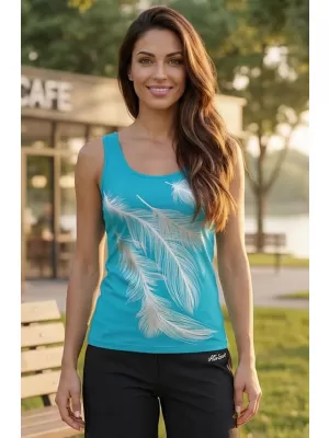 Damen-Tanktop ALTISPORT CARRYOVER ALW112136 TÜRKIS