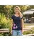 Damen-T-Shirt ALTISPORT ALW146122 NAVY BLAU