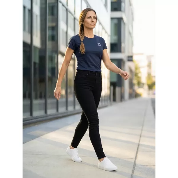  Funktions-T-Shirt für Damen ALTISPORT ALW056140 NAVY BLAU 