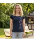 Damen-T-Shirt ALTISPORT ALW133122 NAVY BLAU