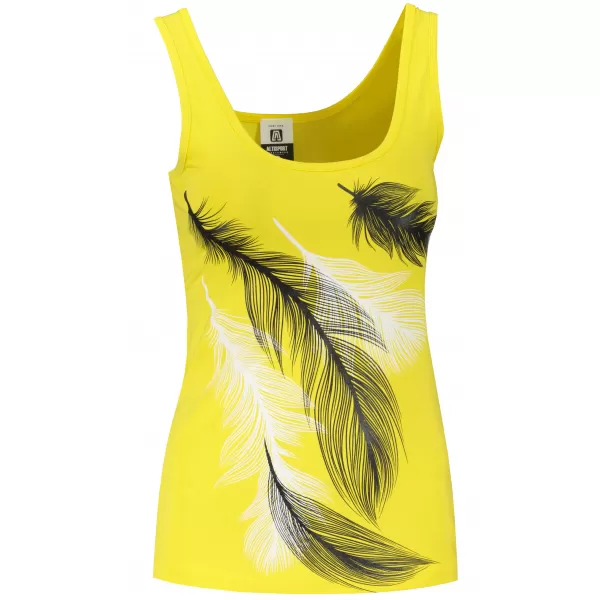  Damen-Tanktop ALTISPORT CARRYOVER ALW112136 ZITRONE 