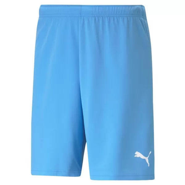  Shorts PUMA TEAMRISE SHORT 704942-18 TEAM LIGHT BLUE/ TEAM HELLBLAU/PUMA WEIß 