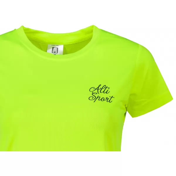  Funktions-T-Shirt für Damen ALTISPORT ALW056140 NEON GELB 