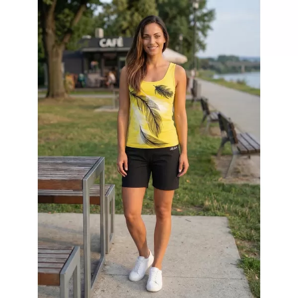  Damen-Tanktop ALTISPORT CARRYOVER ALW112136 ZITRONE 