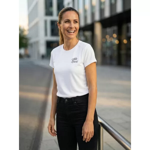  Funktions-T-Shirt für Damen ALTISPORT ALW056140 WEIß 