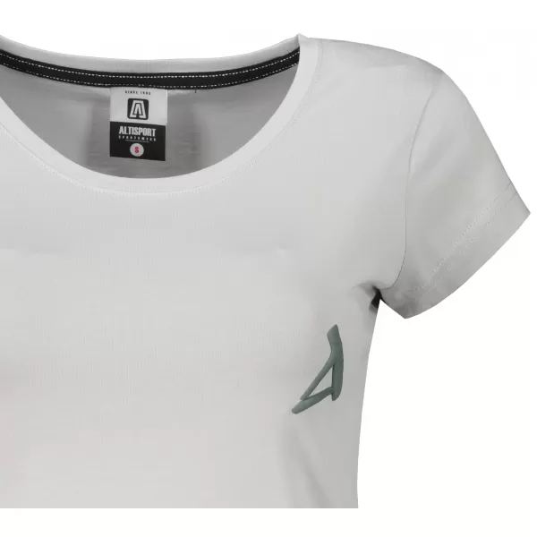  Premium-T-Shirt für Damen ALTISPORT ALW145154 SILBER GRAU 