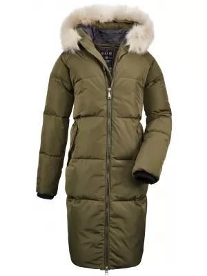 Damenmantel KILLTEC VENTOSO WMN QUILTED CT A KHAKI