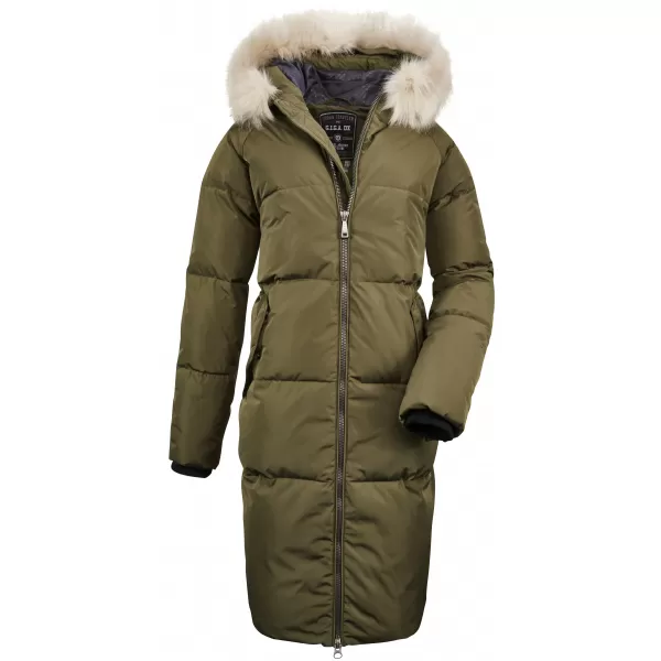  Damenmantel KILLTEC VENTOSO WMN QUILTED CT A KHAKI 