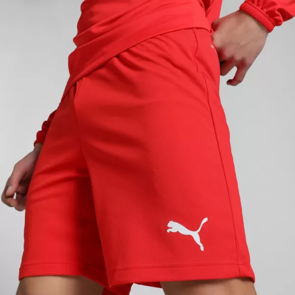  Herrenshorts PUMA TEAMRISE SHORT 704942-01 PUMA ROT/PUMA WEIß 