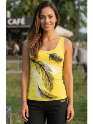 Damen-Tanktop ALTISPORT CARRYOVER ALW112136 ZITRONE