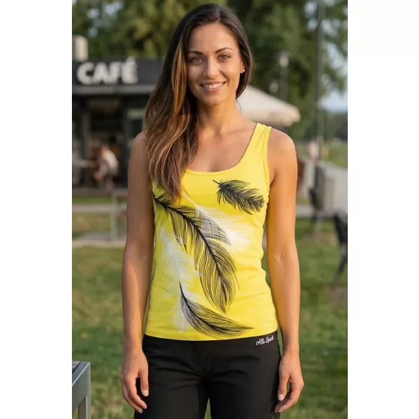  Damen-Tanktop ALTISPORT CARRYOVER ALW112136 ZITRONE 