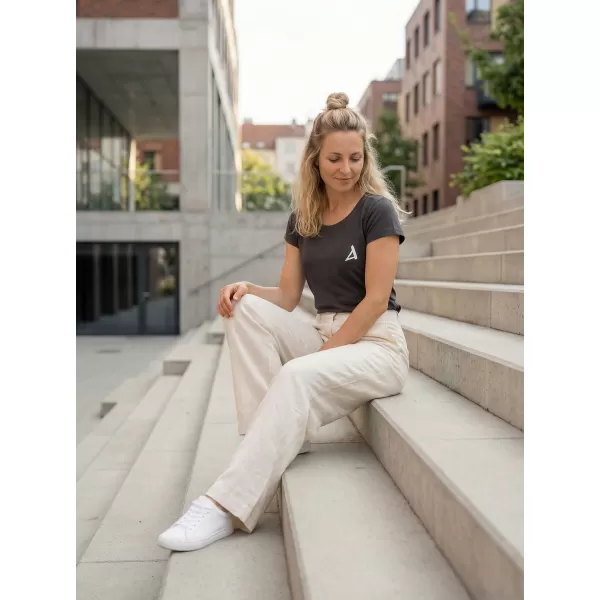  Premium-T-Shirt für Damen ALTISPORT ALW145154 HELLES ANTHRAZIT 