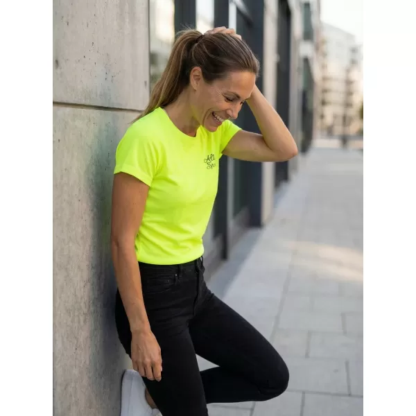  Funktions-T-Shirt für Damen ALTISPORT ALW056140 NEON GELB 