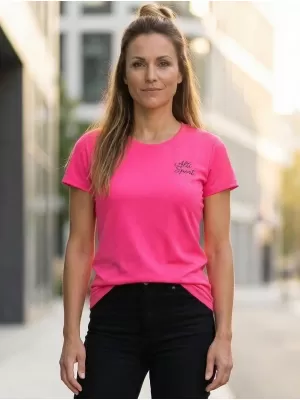 Funktions-T-Shirt für Damen ALTISPORT ALW056140 NEON PINK
