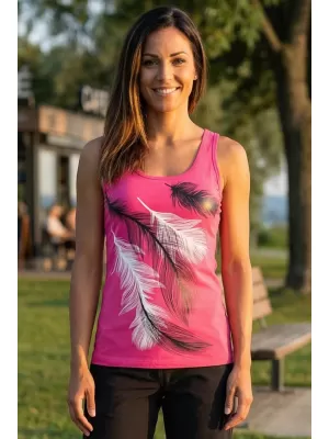 Damen-Tanktop ALTISPORT CARRYOVER ALW112136 MAGENTA